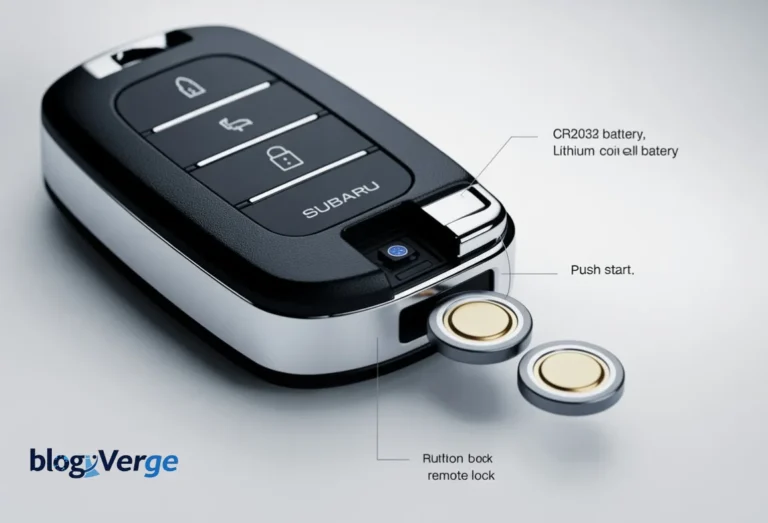 Subaru Key Fob Battery