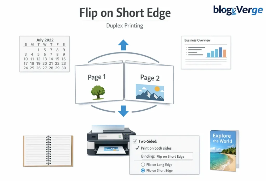 Flip on Short Edge: Meaning and Best Uses