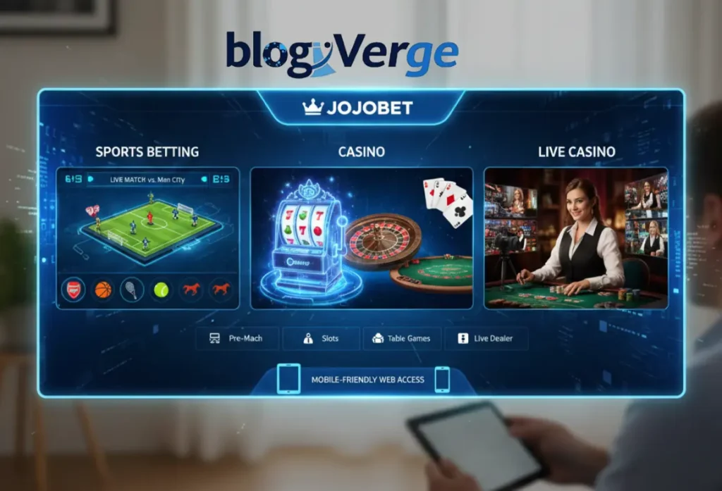 jojobet platform interface onerview